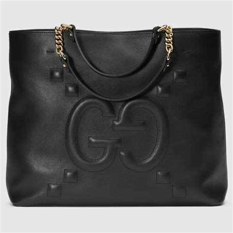 gucci embossed leather|gucci shoulder bag leather.